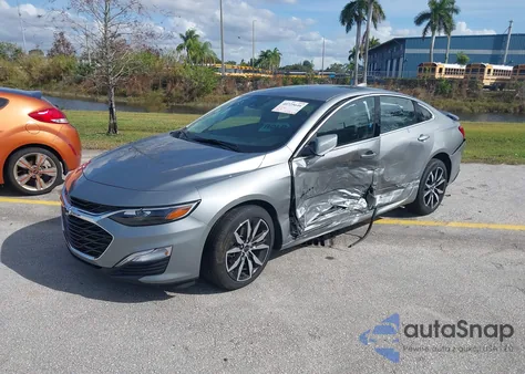 2025 Chevrolet Malibu Rs из США, поврежденный, VIN 1G1ZG5ST2SF109690